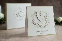 Kartka na chrzest z pudełkiem i kopertą 49