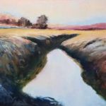 Pejzaż-rysunek formatu 18x24 cm  - 