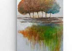 Drzewa 3 -akwarela formatu A5.