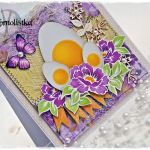 Kartka wielkanocna vol.3 - Kartka wielkanocna z jajkami