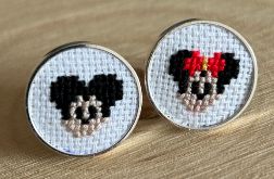 Spinki do mankietów Mickey i Minnie