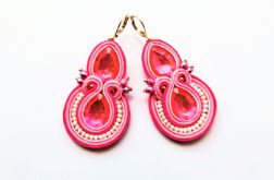 Hot Sweet Pink kolczyki sutasz