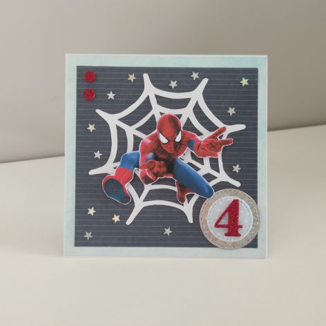 Kartka na urodziny Spiderman