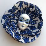 Atramentowe niebo - Kolekcja Masquerade - Maska