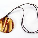 wisior ceramiczny koło - 