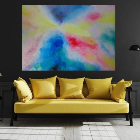 obraz olejny na płótnie abstrakcja