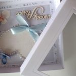 Kartka na ślub w pudełeczku serce z motylem - Kartka na ślub w pudełeczku serce z motylem