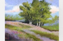 Drzewa 6-praca pastelami Drzewa 6-praca pastelami