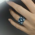 Pierścionek z koralików_1 - 3