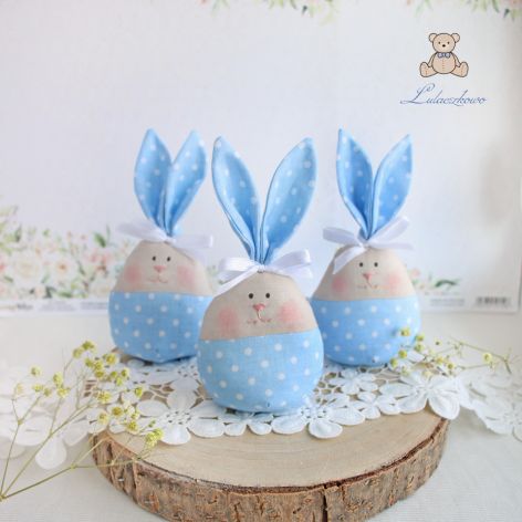 Wielkanocny króliczek jajo dekoracja wiosenna