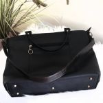 Torba na co dzień typu Tote Rivena Vercci Black - Rivena Black