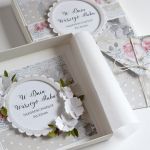 Delikatny KOMPLET ŚLUBNY W PUDEŁKU - komplet ślubny