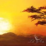 Obraz - Afryka 1 - płótno - malowany, pejzaż, krajobraz - 