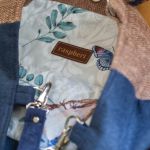 Duża granatowa torba damska na ramię - 