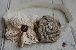 Opaska niemowlęca - Rustykalna