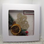 Kartka na Boże Narodzenie w pudełku 02 - pachnąca - 