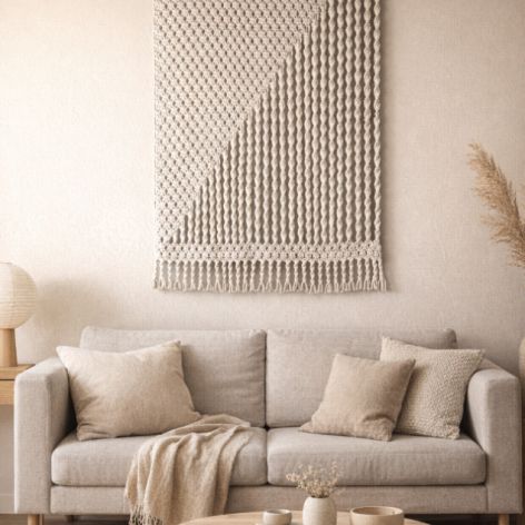 Duża makrama „Twister"