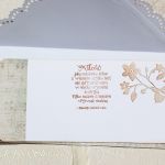 Kopertówka z okazji ślubu ' retro melody'  - 