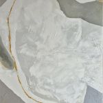 duży obraz abstrakcyjny złota nić marmuru - 