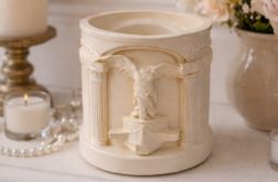 Świecznik gipsowy Wenus – minimalistyczna dekoracja do salonu