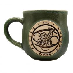 Kubek Ceramiczny 300 ml ze Znakiem Zodiaku Rak – Rękodzieło