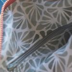 Beżowo-różowy plecak z suwakiem - 