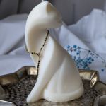 Świeca dekoracyjna kot - 