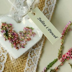 Mydło wrzos upominki mydełka wrzosowe