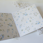 Pamiątka I Komunii Świętej "Blue & Cream" v.7 - nieb5f