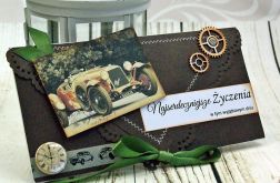 kopertówka z autem- męskie sprawy