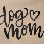 Plecak bawełniany dog mom - c