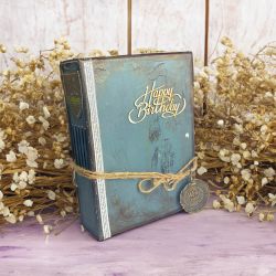 Ręcznie robiony notes dla chłopaka prezent urodzinowy