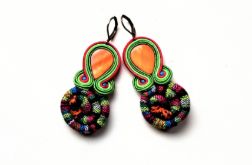 Masaj kolczyki sutaszowe Masaj kolczyki sutaszowe