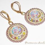 colorful flowers boho beaded embroidery - null