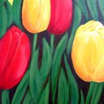 Obraz "Tulipany, tulipany..." - 