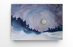 Noc-awarela formatu A5