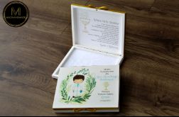 Pudełko na Merci - podziękowanie Komunijne