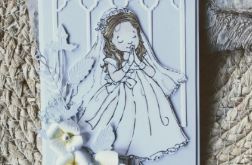 148,Kartka na komunię dla dziewczynki