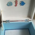 Kuferek morski - Wnętrze kuferka