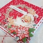 Kartka bożonarodzeniowa Mikołaj - Prawy bok kartki