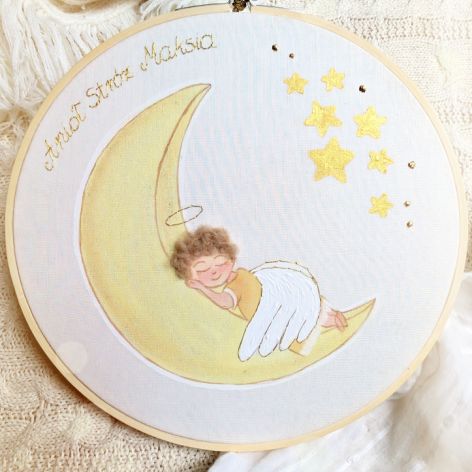 Obrazek Anioł Stróż pamiątka dla chłopca