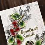 Wesołych Świąt - szopka z ostrokrzewem - Szopka - detal I