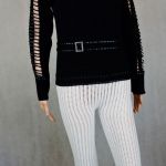 Bluzka HAND MADE czarna - Sweter hand made