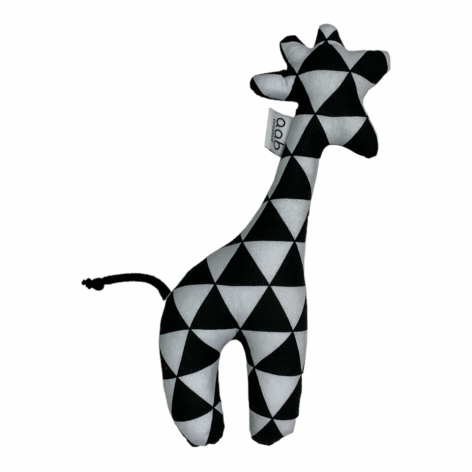 Grzechotka Żyrafa Czarno-Biała(424706)
