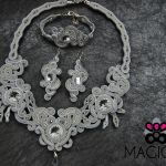 Komplet ślubny sutasz Swarovski - 