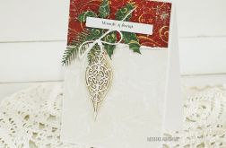 Kartka świąteczna z bombką, 367