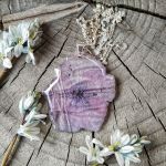 Subtelna hortensja - fioletowy kwiat
