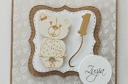 kartka na roczek 1 urodziny 2 3 wzór 4