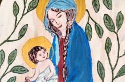 obraz Madonna wśród natury