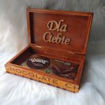 pudełko na czekoladę (czekoladownik) - w użyciu